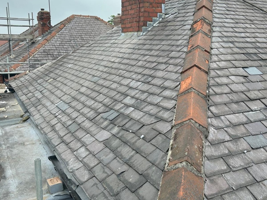 Double Roof Replacement, Sheffield S8->title Before